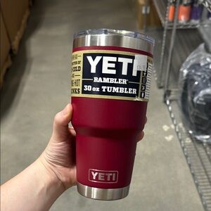 Yeti Rambler 30oz Stainless Steel Tumbler - Harvest Red